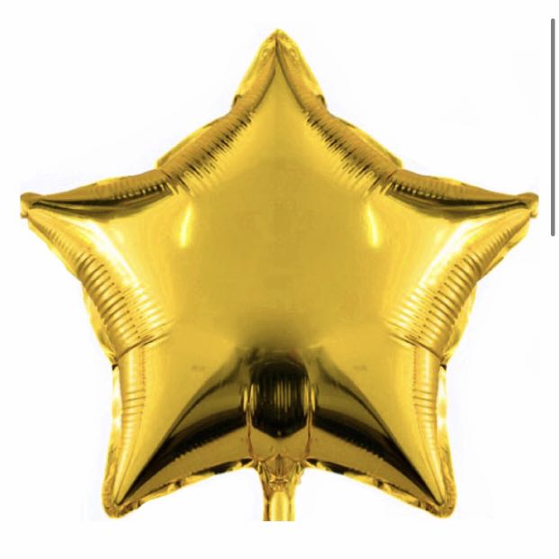 Jumbo Star Shape Foil Balloons